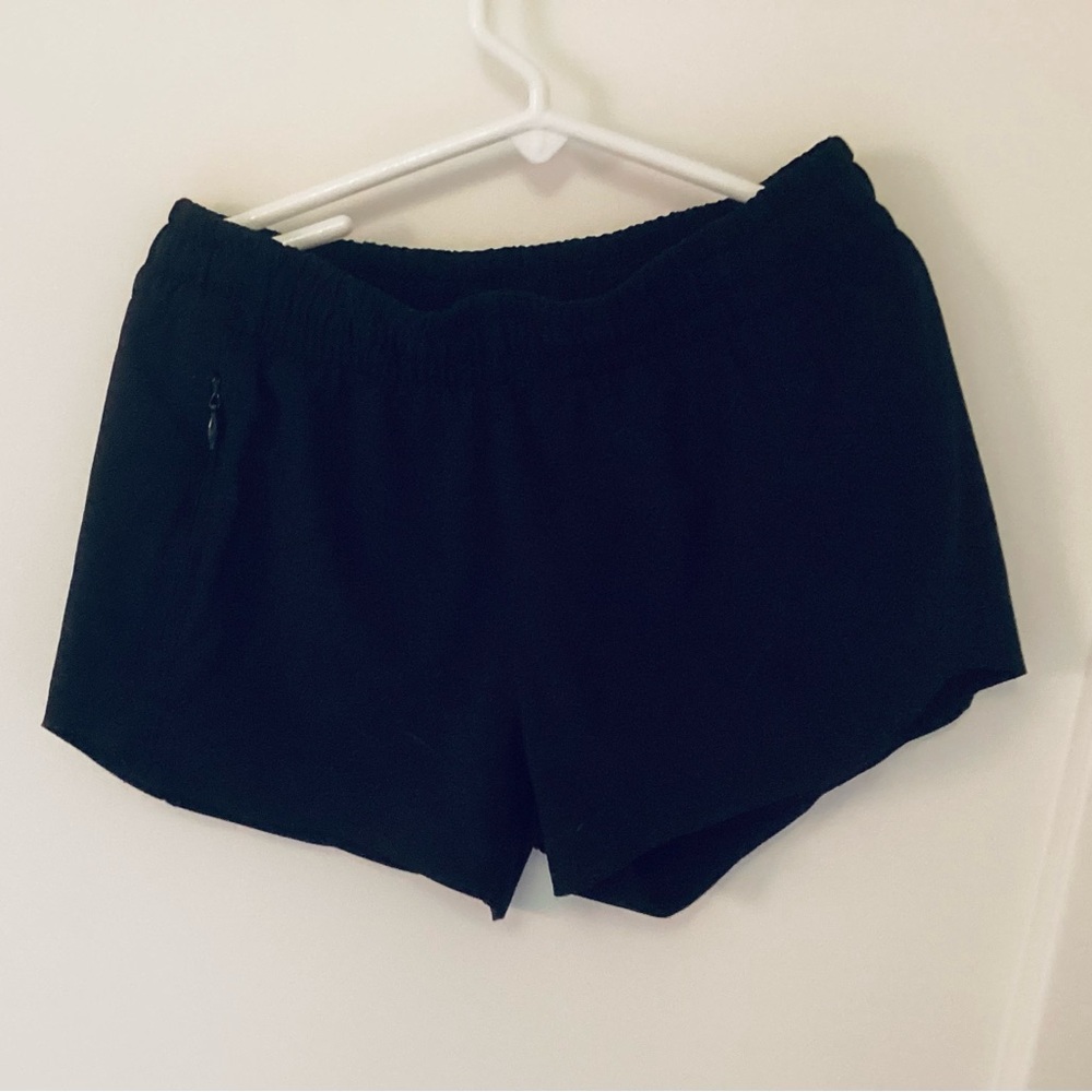 Black Athleta Girl Shorts, Youth medium.